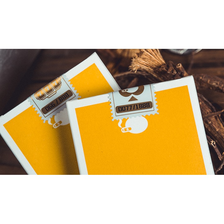 Gilded Milk Casino Deck (Gold) by Bacon Playing Card Company