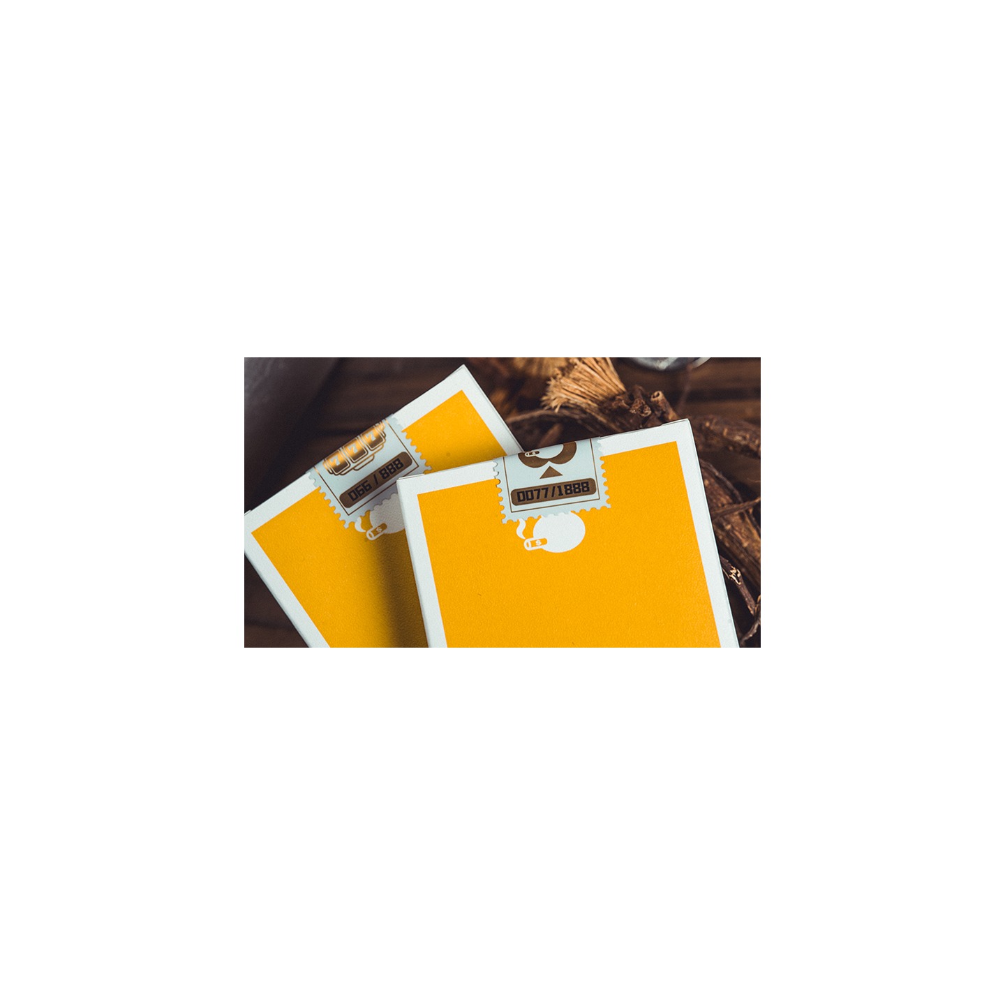 Gilded Milk Casino Deck (Gold) by Bacon Playing Card Company