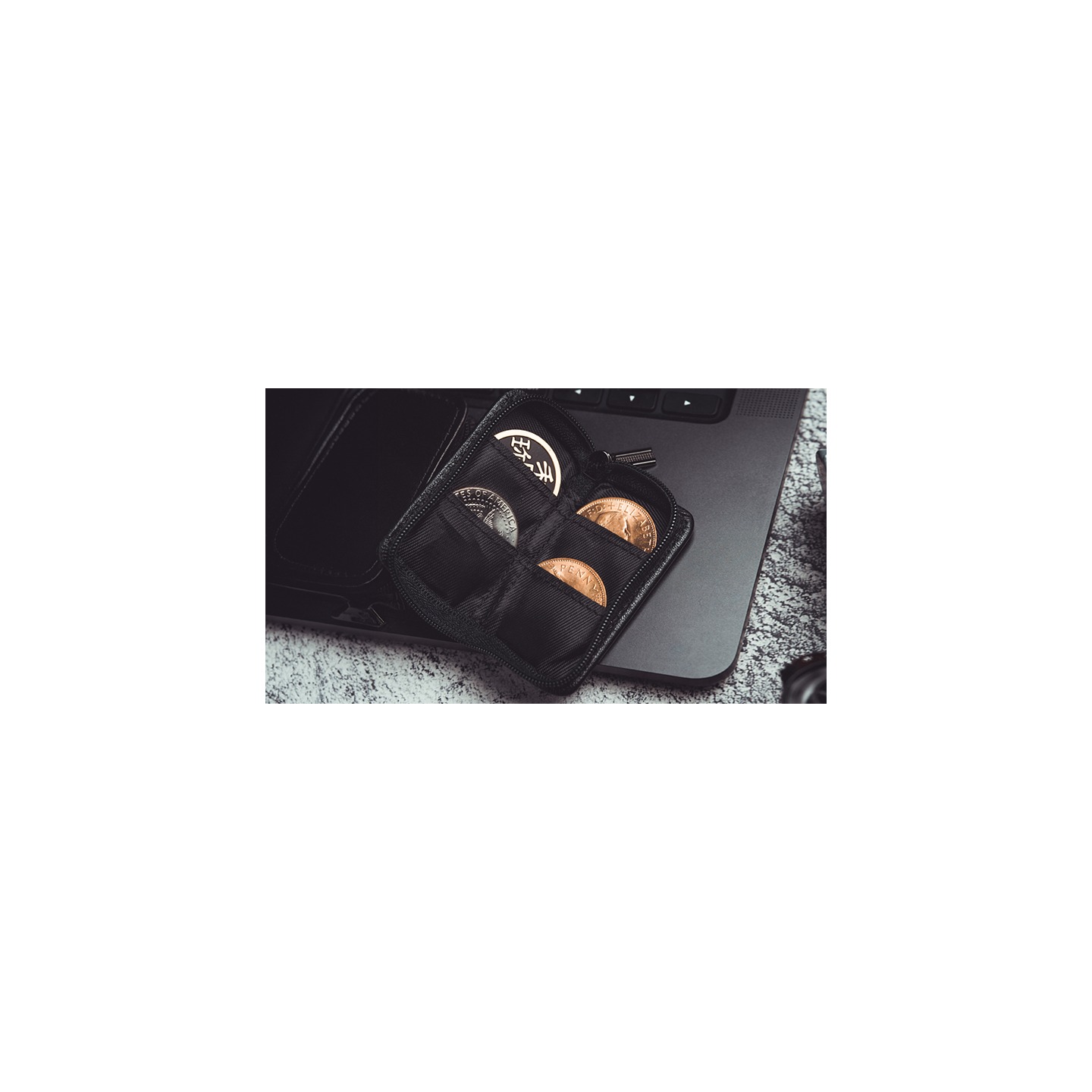 Zipper Coin Purse by Amor Magic