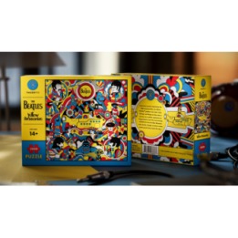 Yellow Submarine Jigsaw Puzzle by theory11
