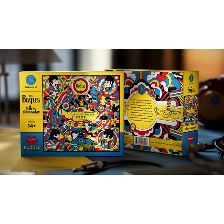 Yellow Submarine Jigsaw Puzzle by theory11