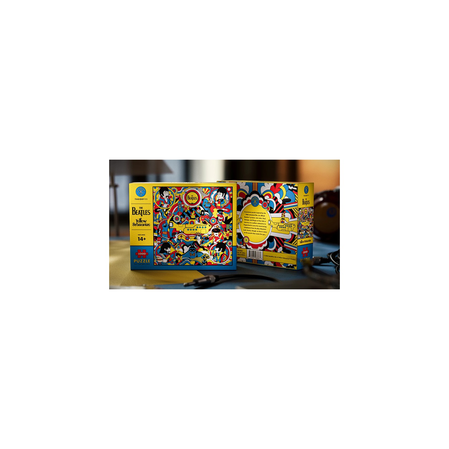 Yellow Submarine Jigsaw Puzzle by theory11