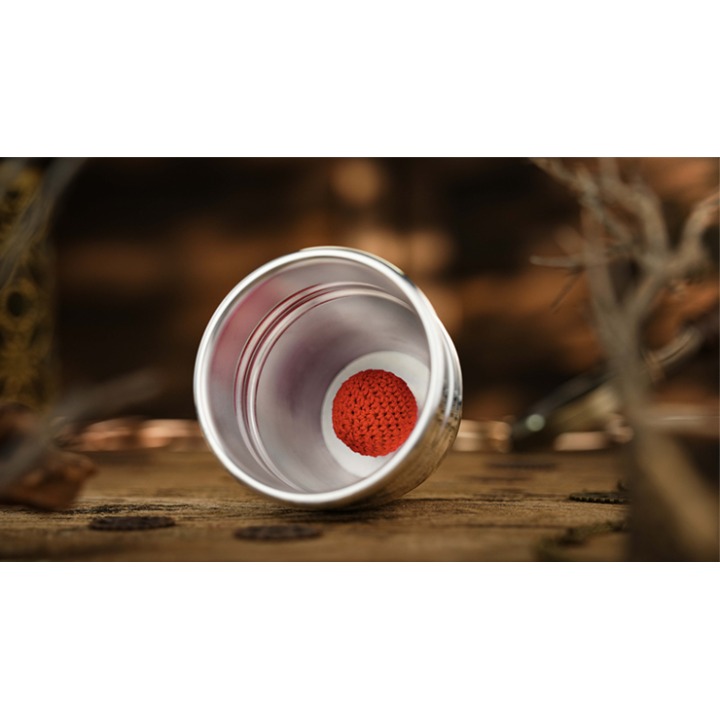 Aluminum Alloy Cups and Balls Matching Chop Cup by TCC Magic