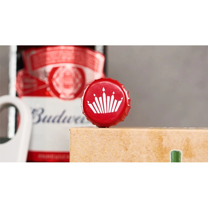 The Clink (Cap in Bottle) by Iarvel Magic and Wonder House (Budweiser)