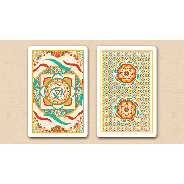 Three Rabbits with Ears Playing Cards