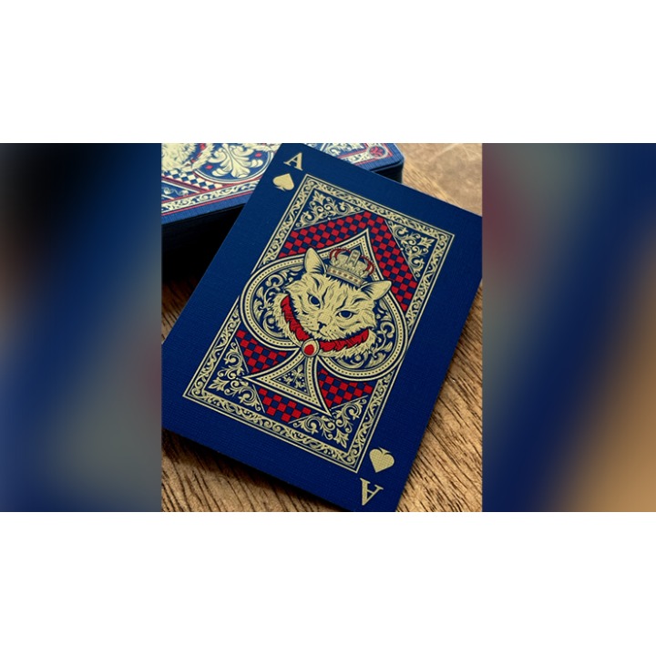 Neko Royal Blue Playing Cards