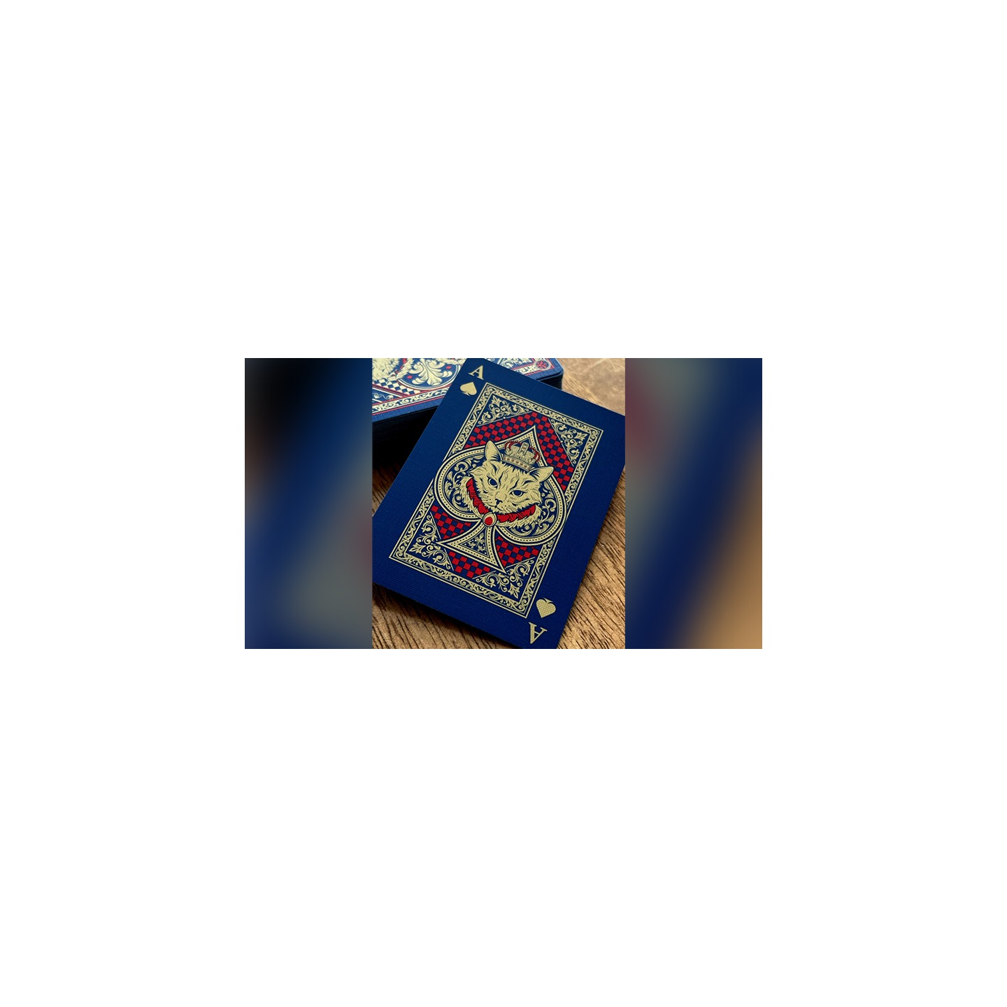 Neko Royal Blue Playing Cards