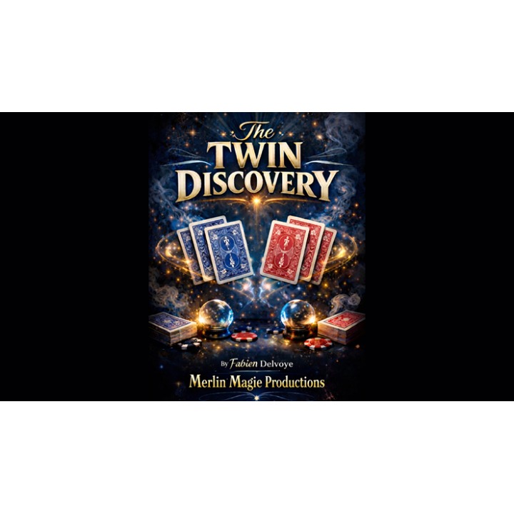 The Twin Discovery by Fabien Delvoye & Merlin Magie Productions (Red)