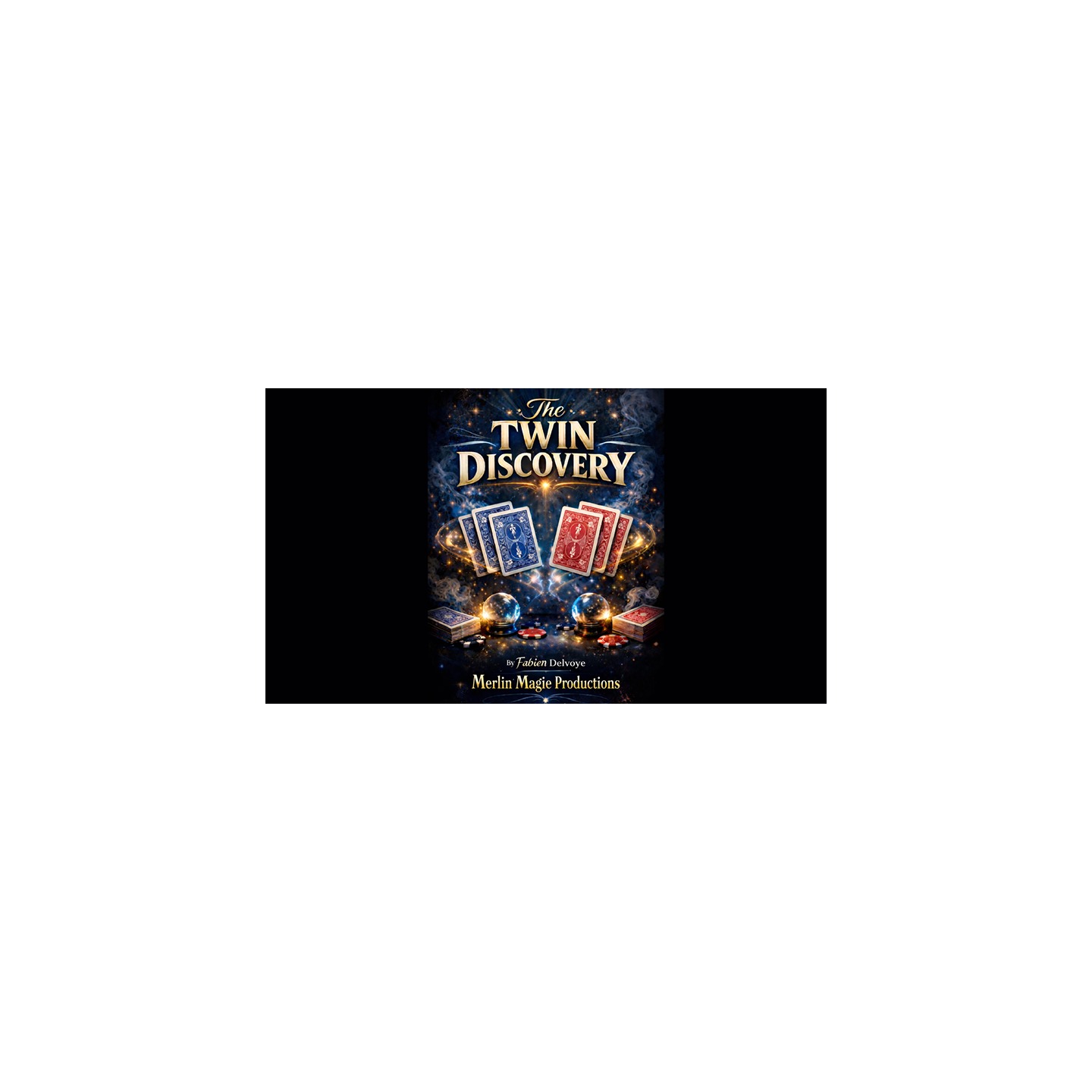 The Twin Discovery by Fabien Delvoye & Merlin Magie Productions (Red)