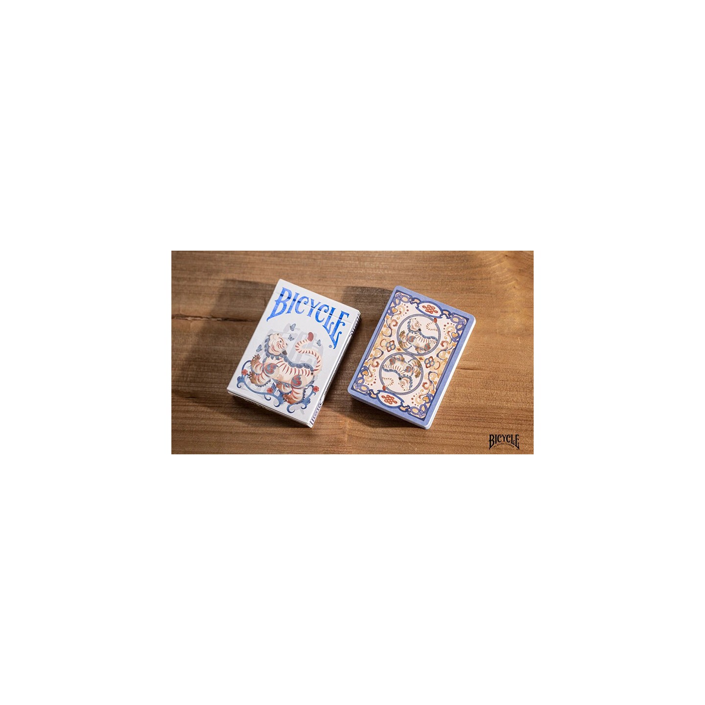 Bicycle Mascot (Tiger Sniffs the Rose) Playing Cards