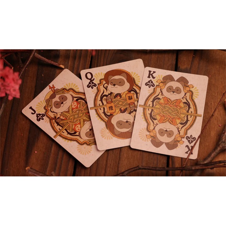 Tanuki Yukaku (Oiran-Dochu) Playing Cards