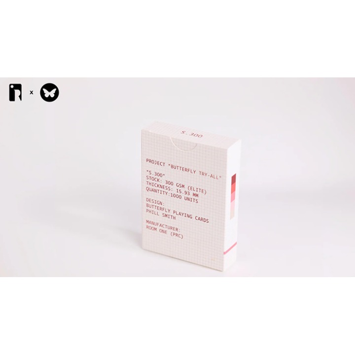 Room One X Butterfly Present Butterfly Try All Playing Cards (300G)