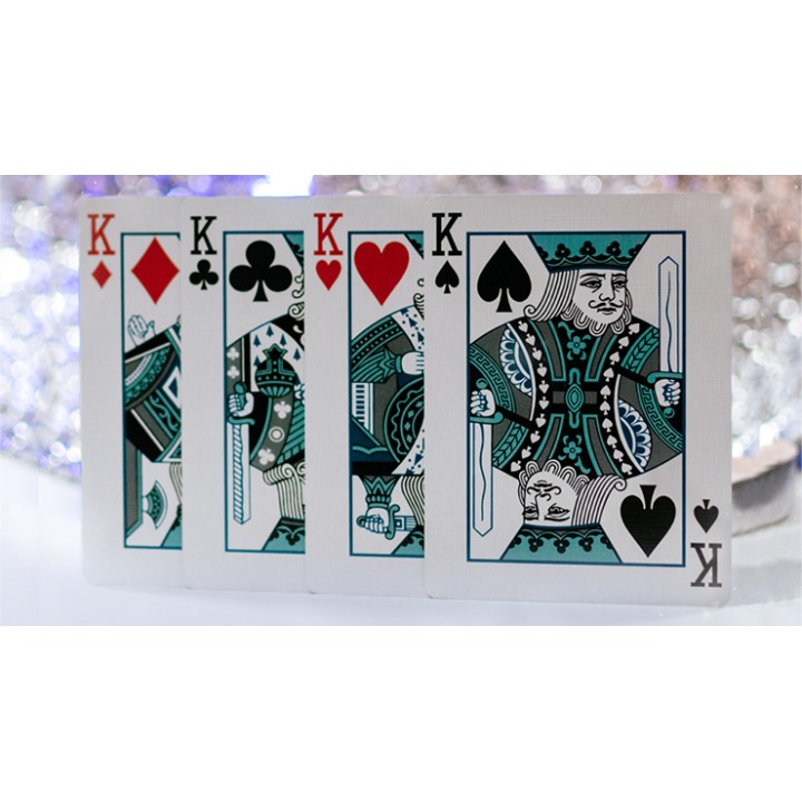 Butterfly Seasons Marked Playing Cards (Winter) by Ondrej Psenicka