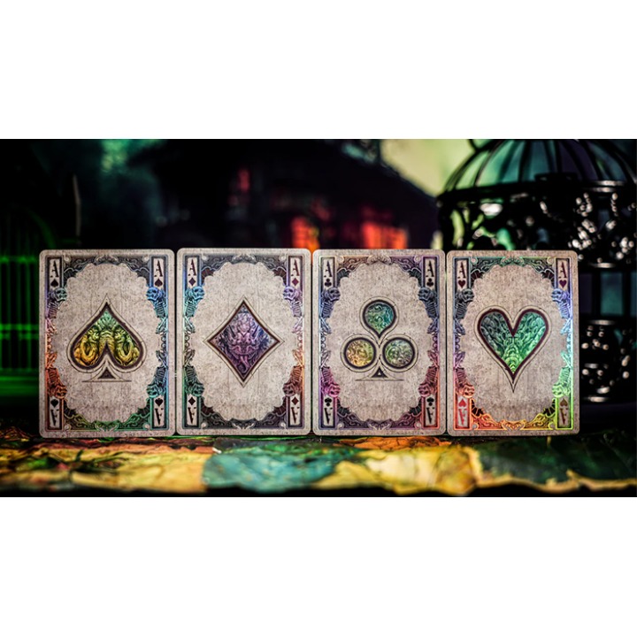 Keyhole Reflections on the Wall Playing Cards by Fashion TCC