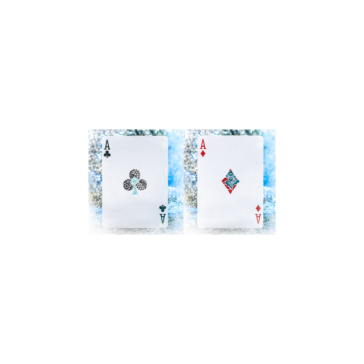 Butterfly Seasons Marked Playing Cards (Winter) by Ondrej Psenicka