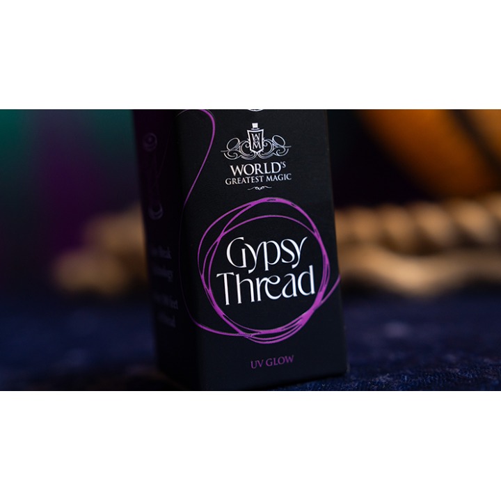 WGM UV GLOW GYPSY THREAD PINK REFILL SPOOL by Murphy's Magic