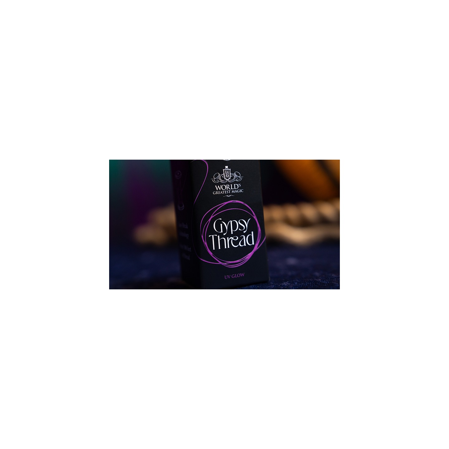 WGM UV GLOW GYPSY THREAD PINK REFILL SPOOL by Murphy's Magic
