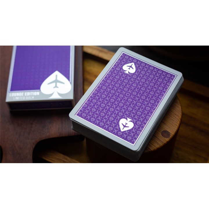 Limited Edition Lounge in Passenger Purple by Jetsetter Playing Cards