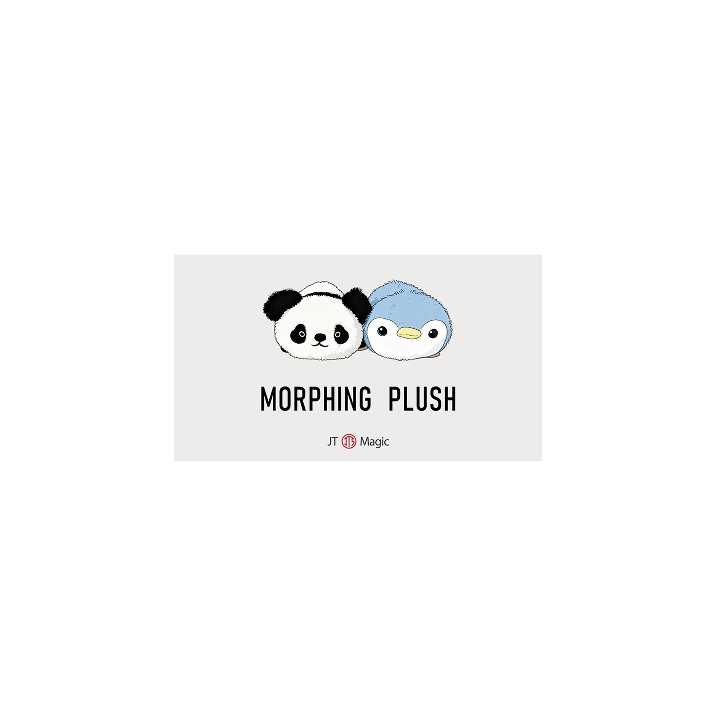 Morphing Plush (Panda to Penguin Blue) by Jackie Zhao and JT Magic