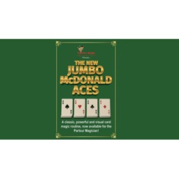 Jumbo McDonald Aces by Twister Magic (Red)