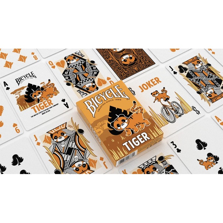 Bicycle Tiger Playing Cards by US Playing Card Co