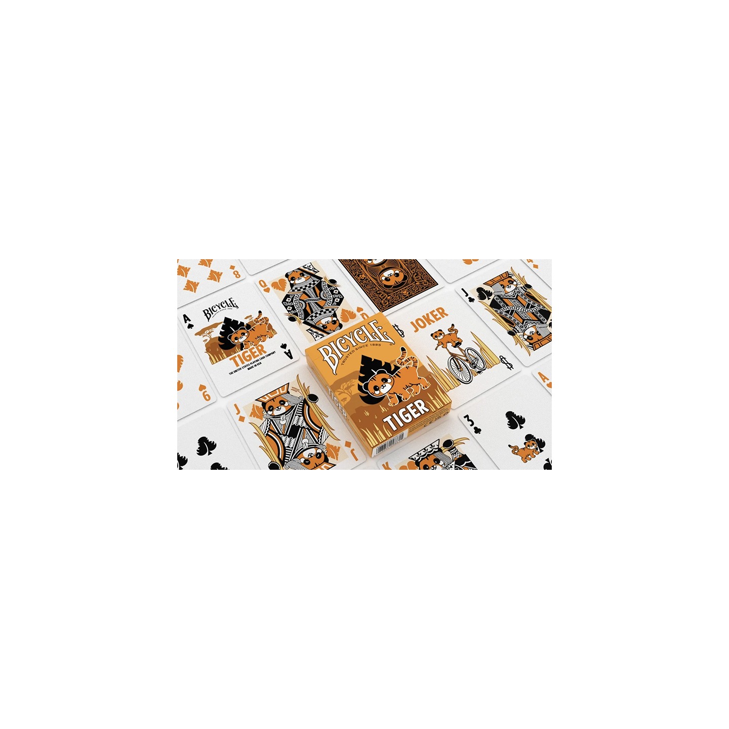 Bicycle Tiger Playing Cards by US Playing Card Co