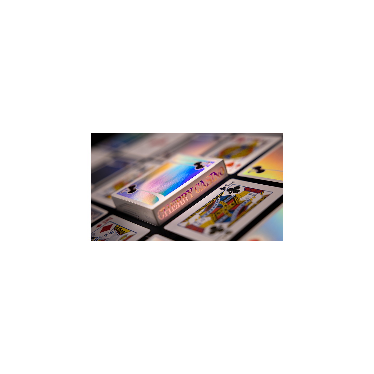 Cherry Casino Sands Mirage (Holographic) Playing Cards