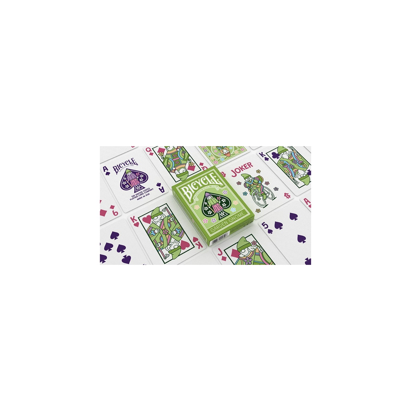 Bicycle Garden Gnome by US Playing Card Co