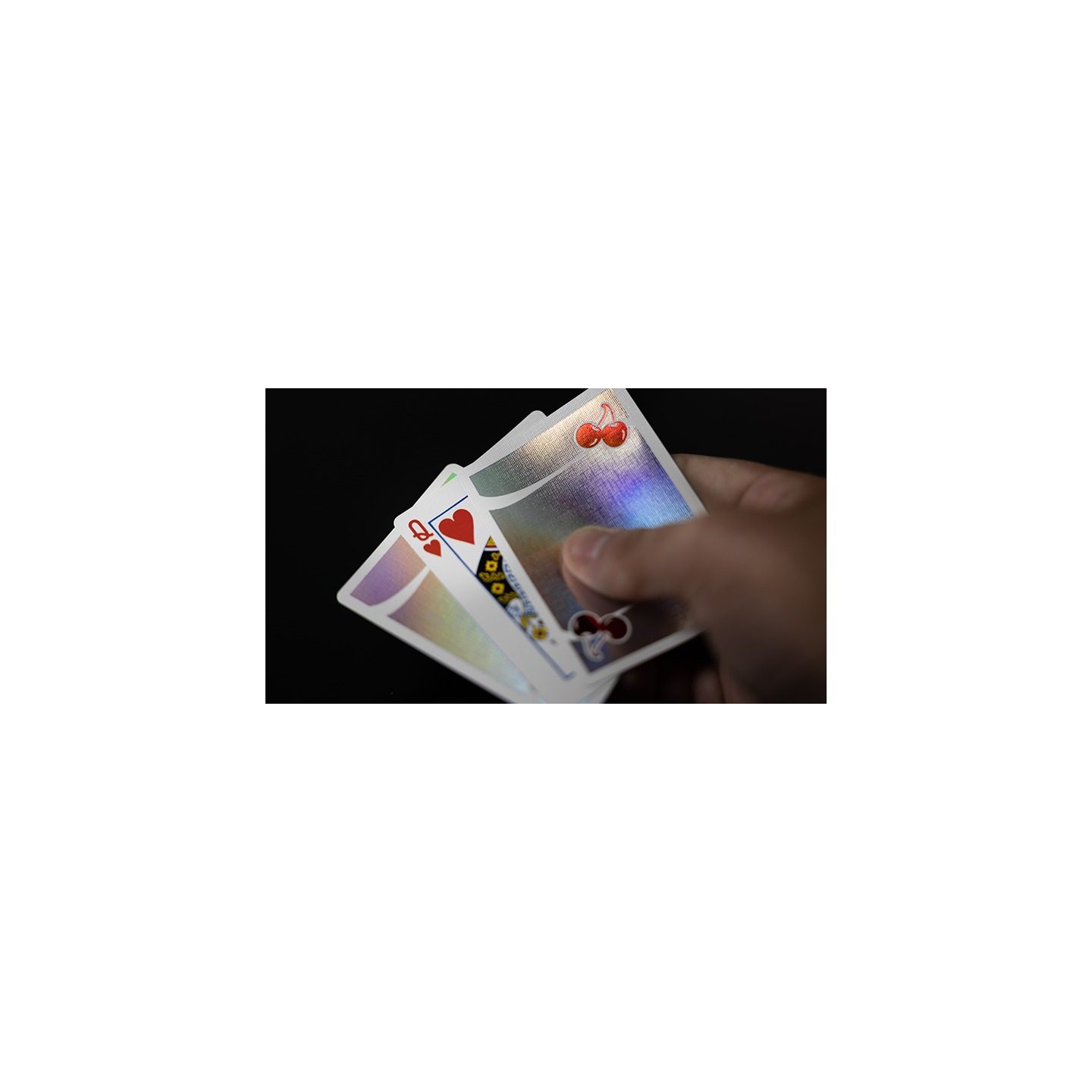 Cherry Casino Sands Mirage (Holographic) Playing Cards