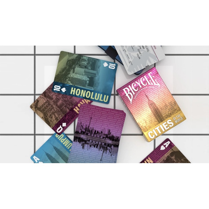 Bicycle Cities of the World Playing Cards by US Playing Card