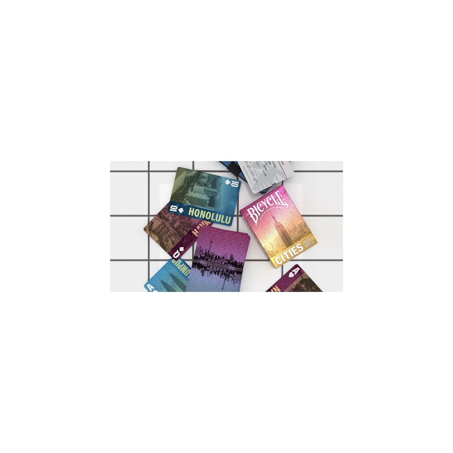 Bicycle Cities of the World Playing Cards by US Playing Card
