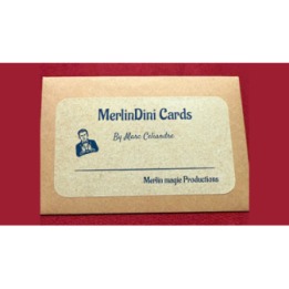 MerlinDini Cards (Blue) by Marc Celiandre