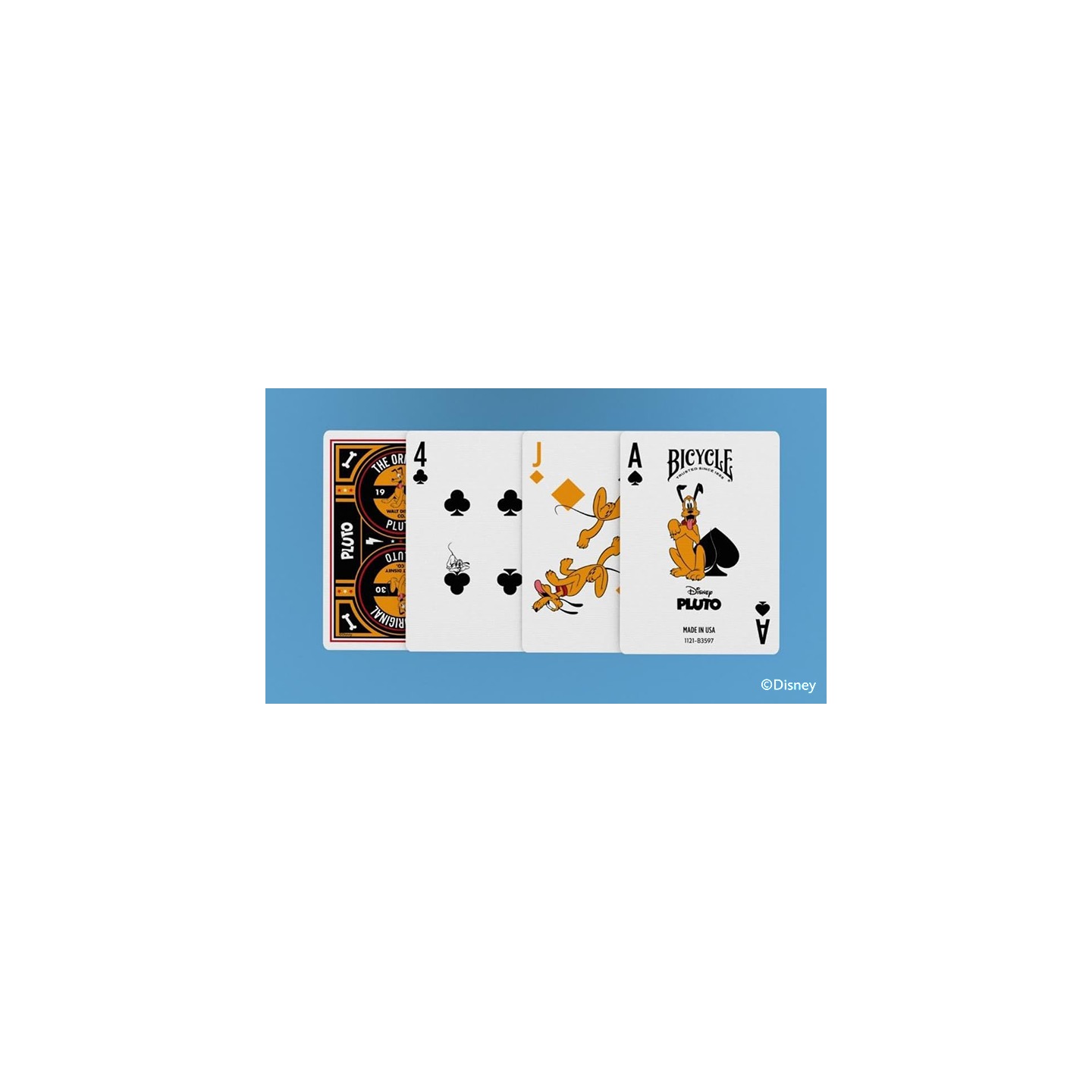 Bicycle Disney Pluto by US Playing Card Co