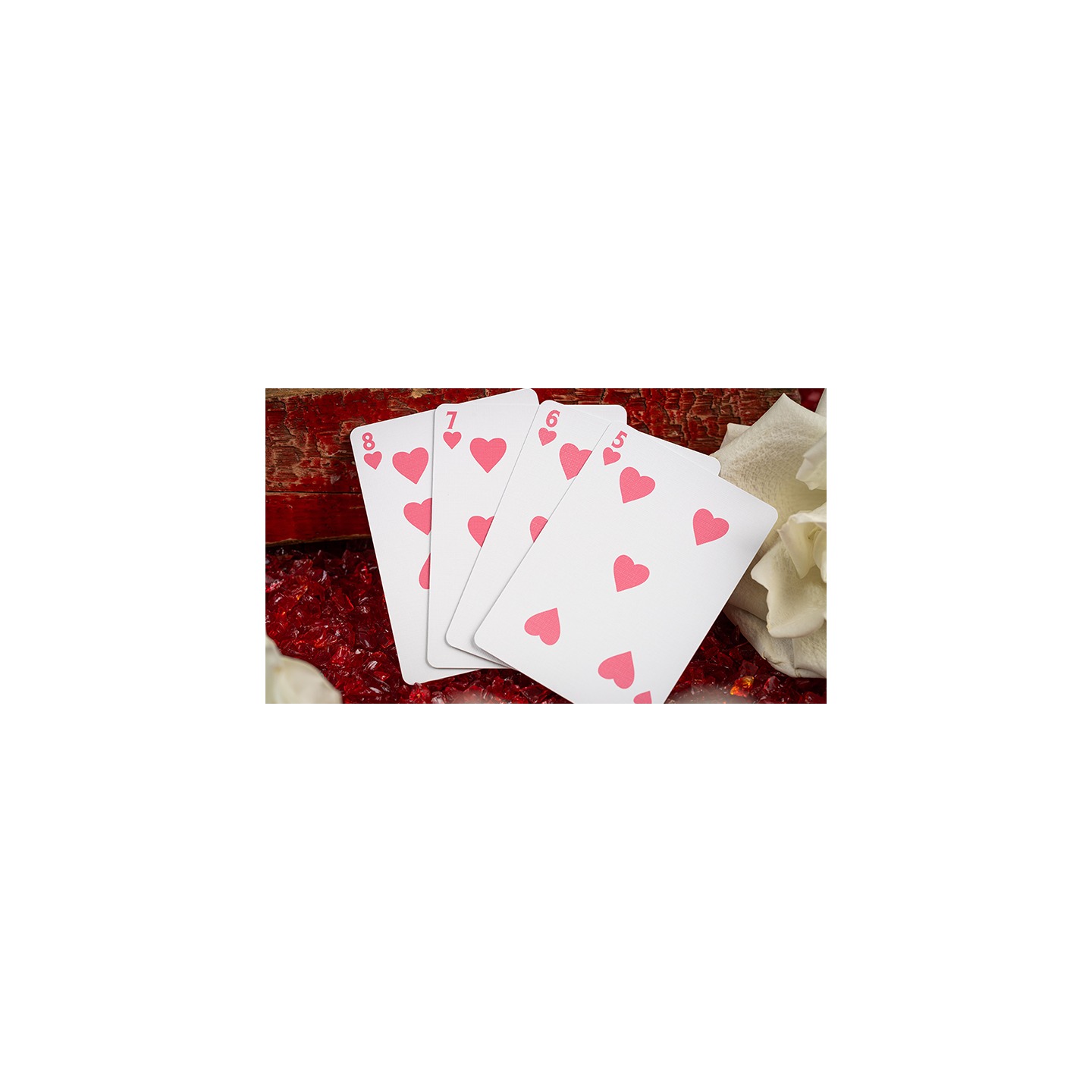 Good Pals Valentine's Pink Playing Cards