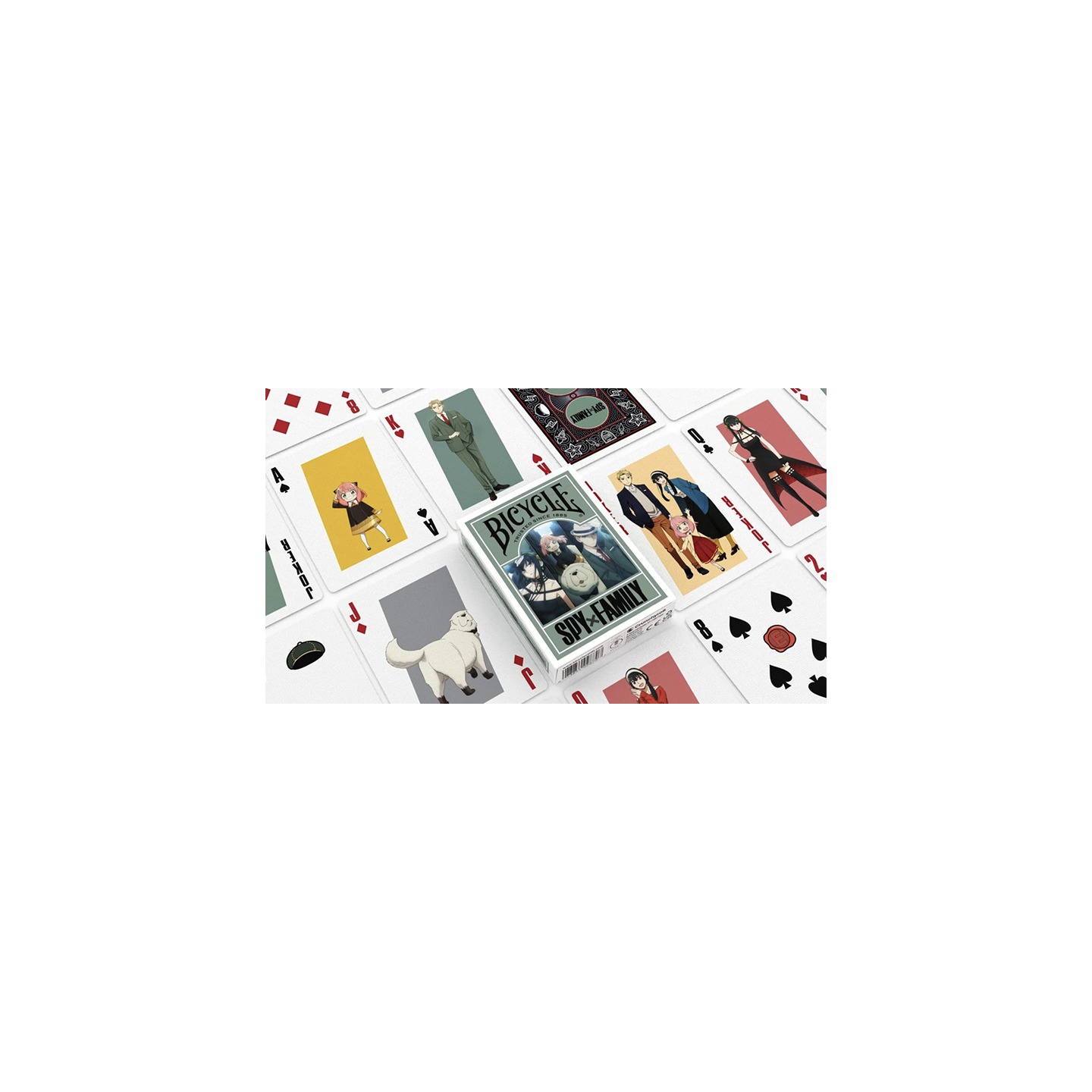 Bicycle Spy Family Playing Cards by US Playing Card