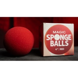 Magic Sponge Balls 1PK red 4" by Murphy's Magic