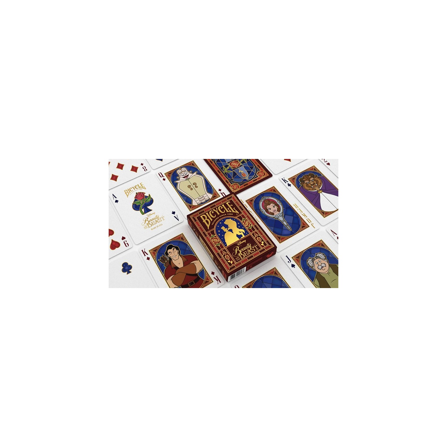 Bicycle Disney Beauty and the Beast by US Playing Card Co