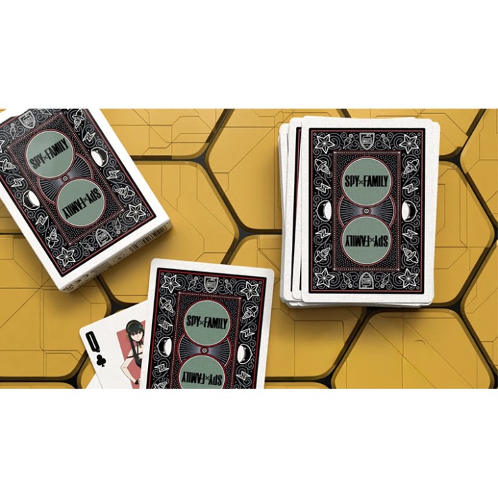 Bicycle Spy Family Playing Cards by US Playing Card