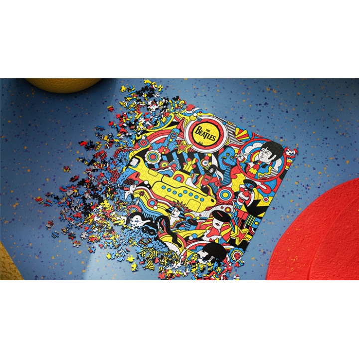 Yellow Submarine Jigsaw Puzzle by theory11