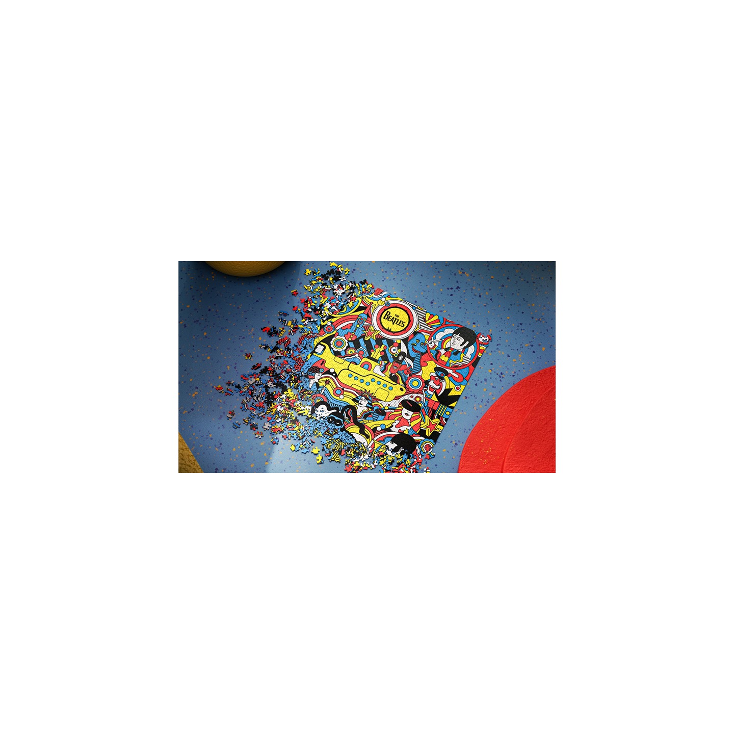 Yellow Submarine Jigsaw Puzzle by theory11