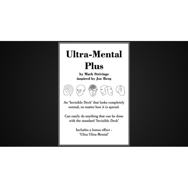 Ultra-Mental Plus by Mark Strivings (Blue)