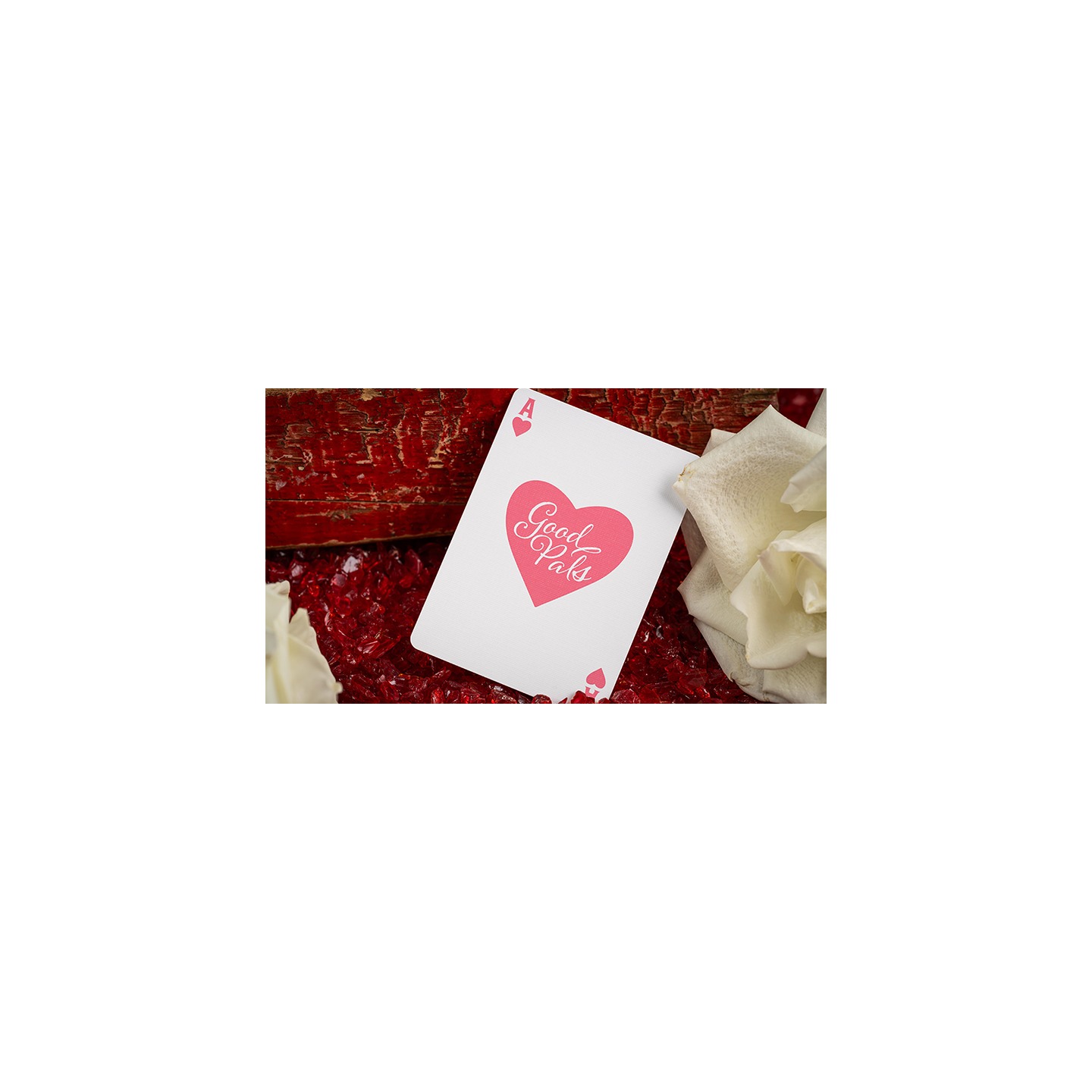 Good Pals Valentine's Pink Playing Cards