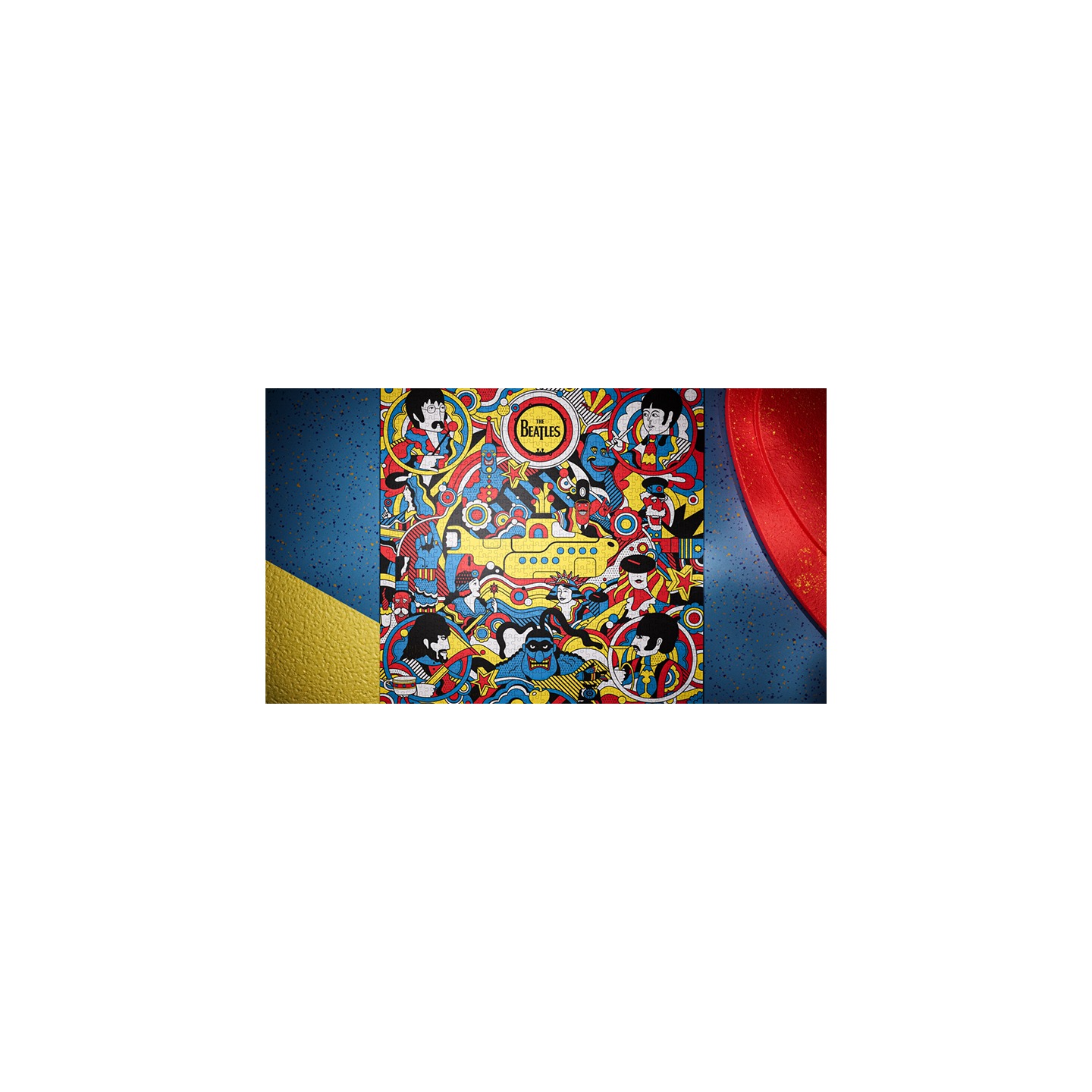 Yellow Submarine Jigsaw Puzzle by theory11