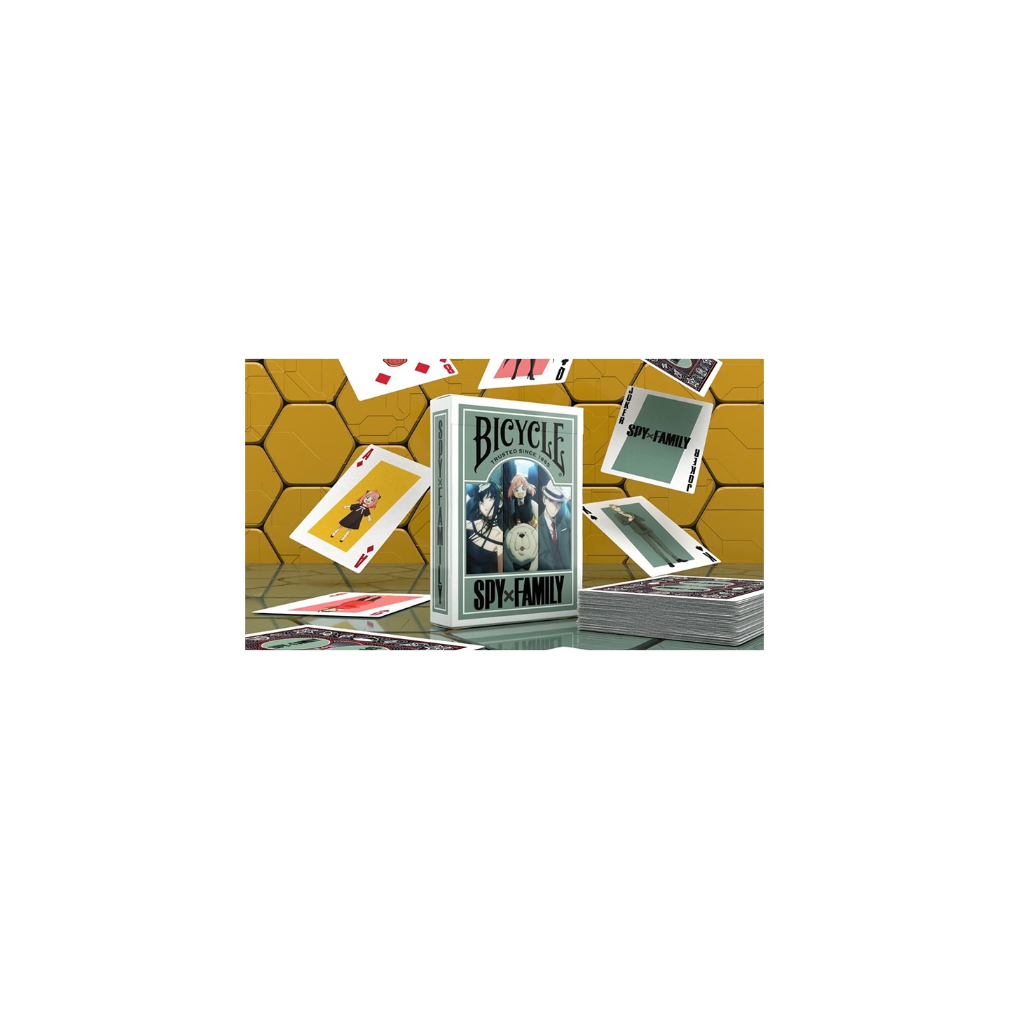 Bicycle Spy Family Playing Cards by US Playing Card