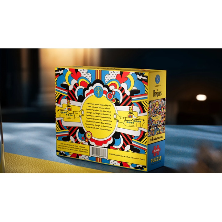 Yellow Submarine Jigsaw Puzzle by theory11