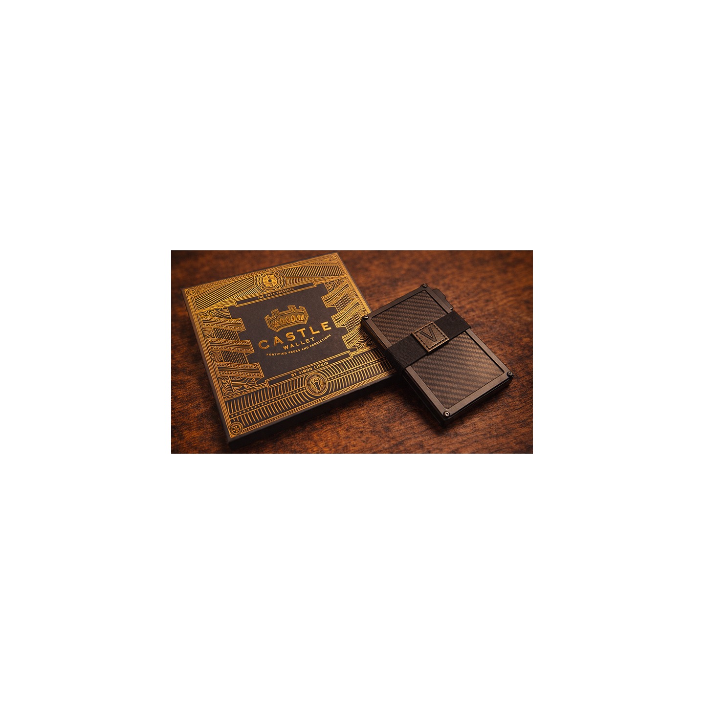Castle Wallet by Simon Lipkin
