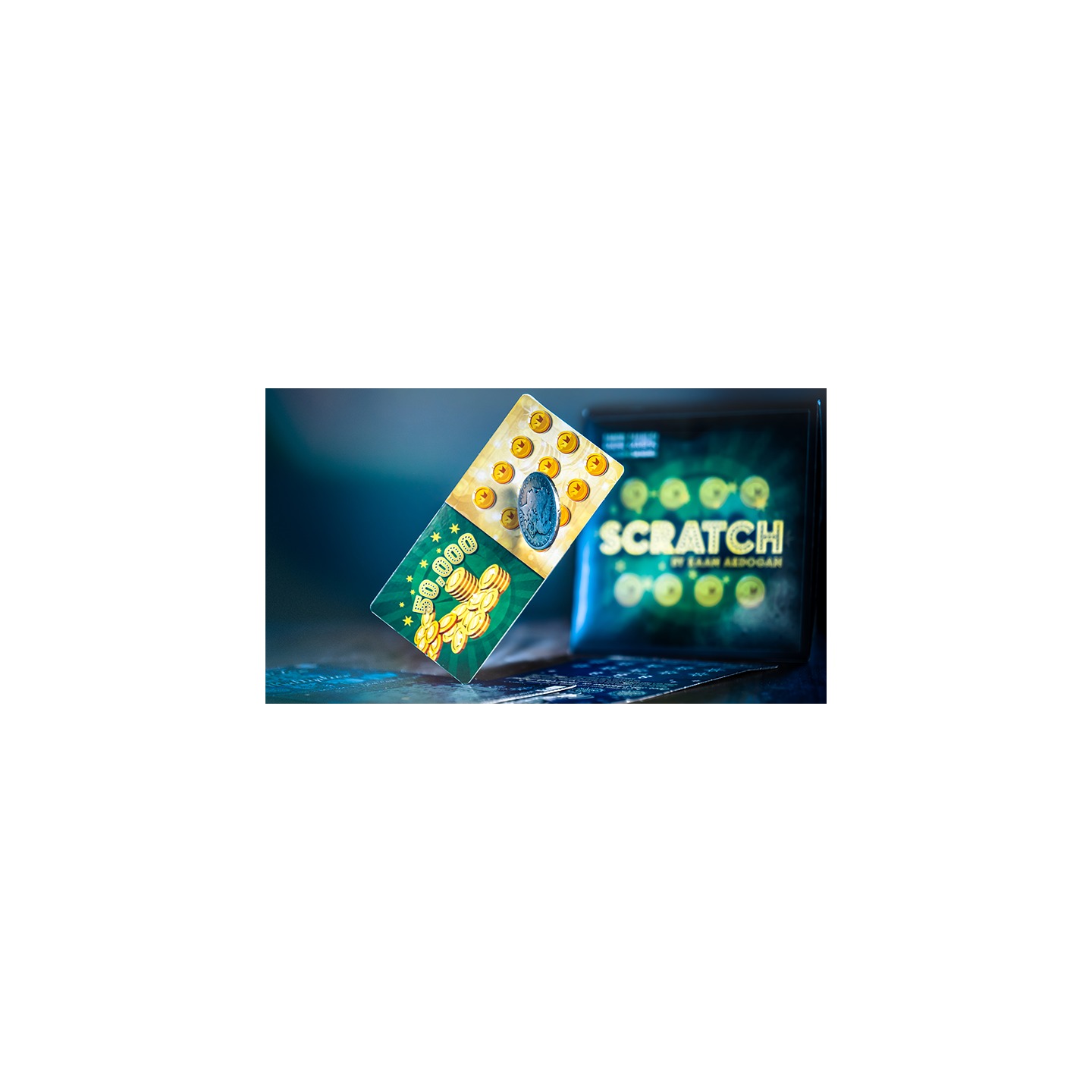 Scratch Blue (Gimmicks and Online instructions) by Kaan Akdogan and Mark Mason