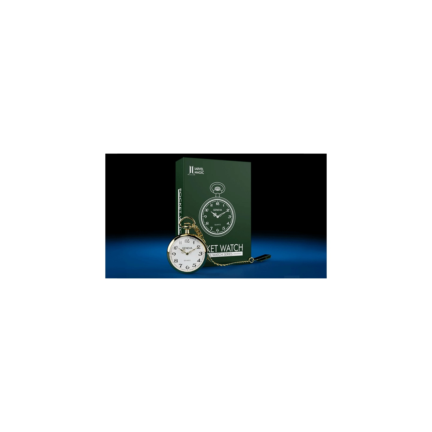 Pocket Watch (Gold) by Iarvel Magic