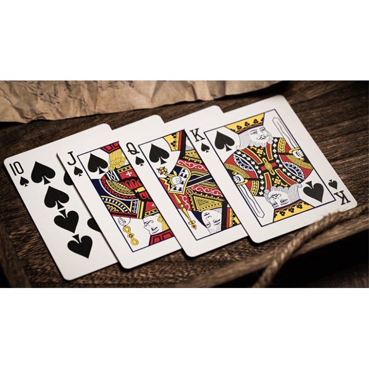 Jerry's Nugget (Icey Blue) Marked Monotone Playing Cards