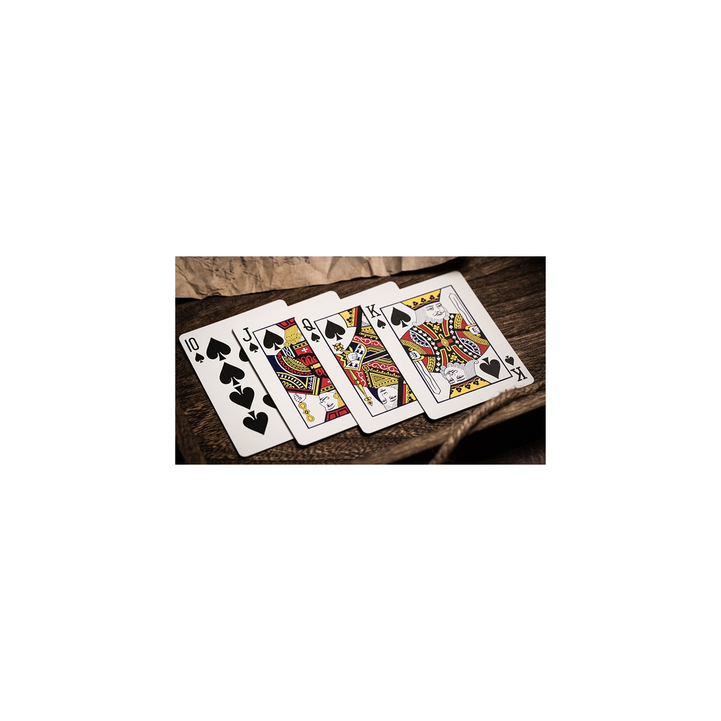 Jerry's Nugget (Icey Blue) Marked Monotone Playing Cards